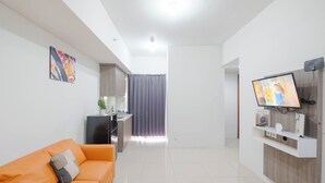 Apartemen Standar, 2 kamar tidur (Apartment) | Ruang keluarga