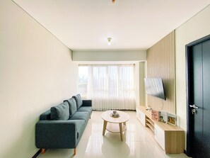 Appartement Standard, 3 chambres (Apartment) | Salle de séjour
