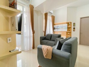 Apartamento standard, 2 quartos (Apartment) | Sala de estar