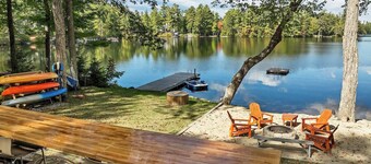 Luxury Lakefront Retreat | Hot Tub | New Hampshire Lake House