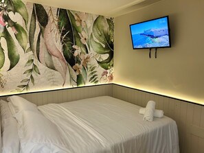 1 室のベッドルーム、アイロン / アイロン台、WiFi、ベッドシーツ