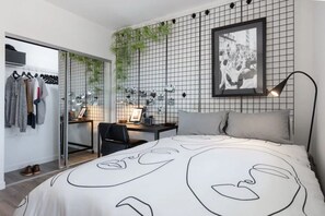 2 Schlafzimmer, Bügeleisen/Bügelbrett, Bettwäsche