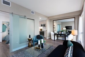 1 bedroom, iron/ironing board, bed sheets