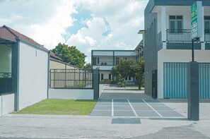 Façade de l’hébergement