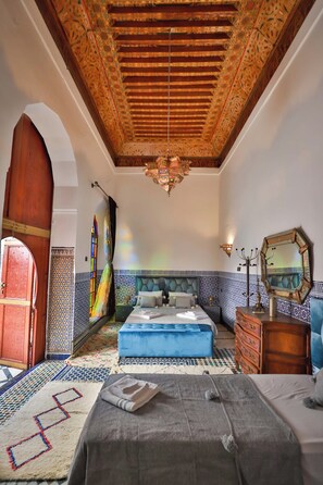 Deluxe Quadruple Room | Free WiFi - riad dar jeanne (Fès)