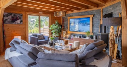 Chalet Datcha - Alliant Charme, Confort et Modernité (bain norvégien)