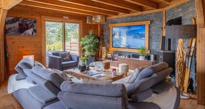Chalet Datcha - Alliant Charme, Confort et Modernité (bain norvégien)