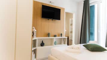 1 sovrum, strykjärn/strykbräda, gratis wi-fi och sängkläder