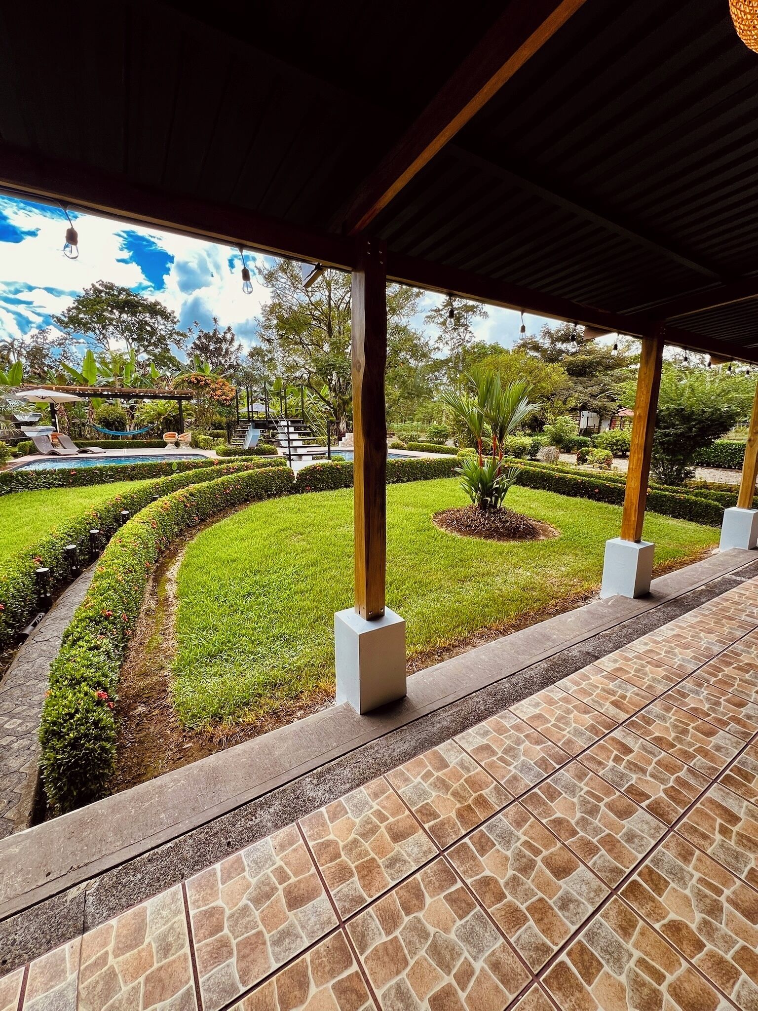 Enceinte de l’hébergement