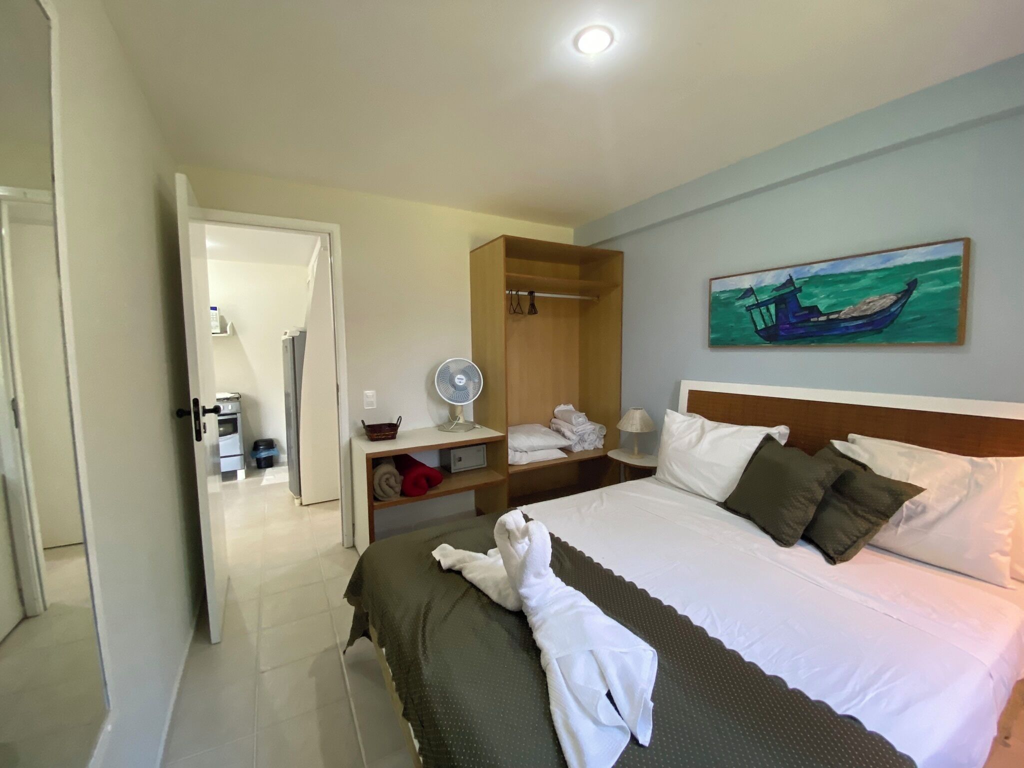 Eenvoudig appartement | Gratis wifi, beddengoed