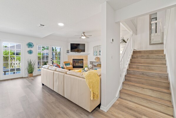 Smart-tv och böcker