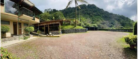 Voorkant van accommodatie