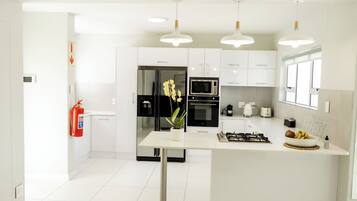 Microwave, oven, stovetop