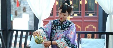 Udendørs spisemuligheder