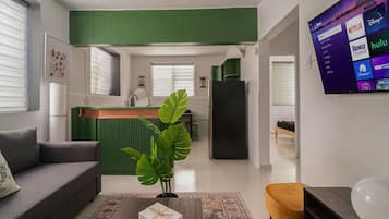 Fernseher, Stereoanlage