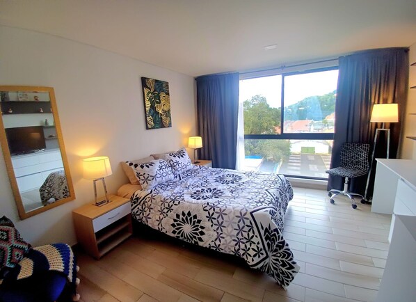 Comfort Apartment, City View | Iron/ironing board, free WiFi