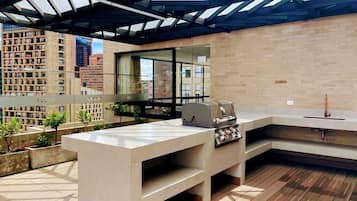 Comfort Apartment, City View | Terrace/patio