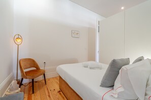 1 غرفة نوم ومكواة/لوح كي وواي فاي مجانًا وملاءات أسرّة