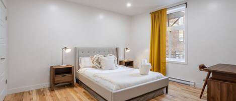 2 bedrooms, desk, iron/ironing board, free WiFi