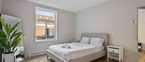 2 dormitorios, tabla de planchar con plancha, wifi gratis y ropa de cama