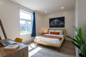Desk, iron/ironing board, free WiFi, bed sheets