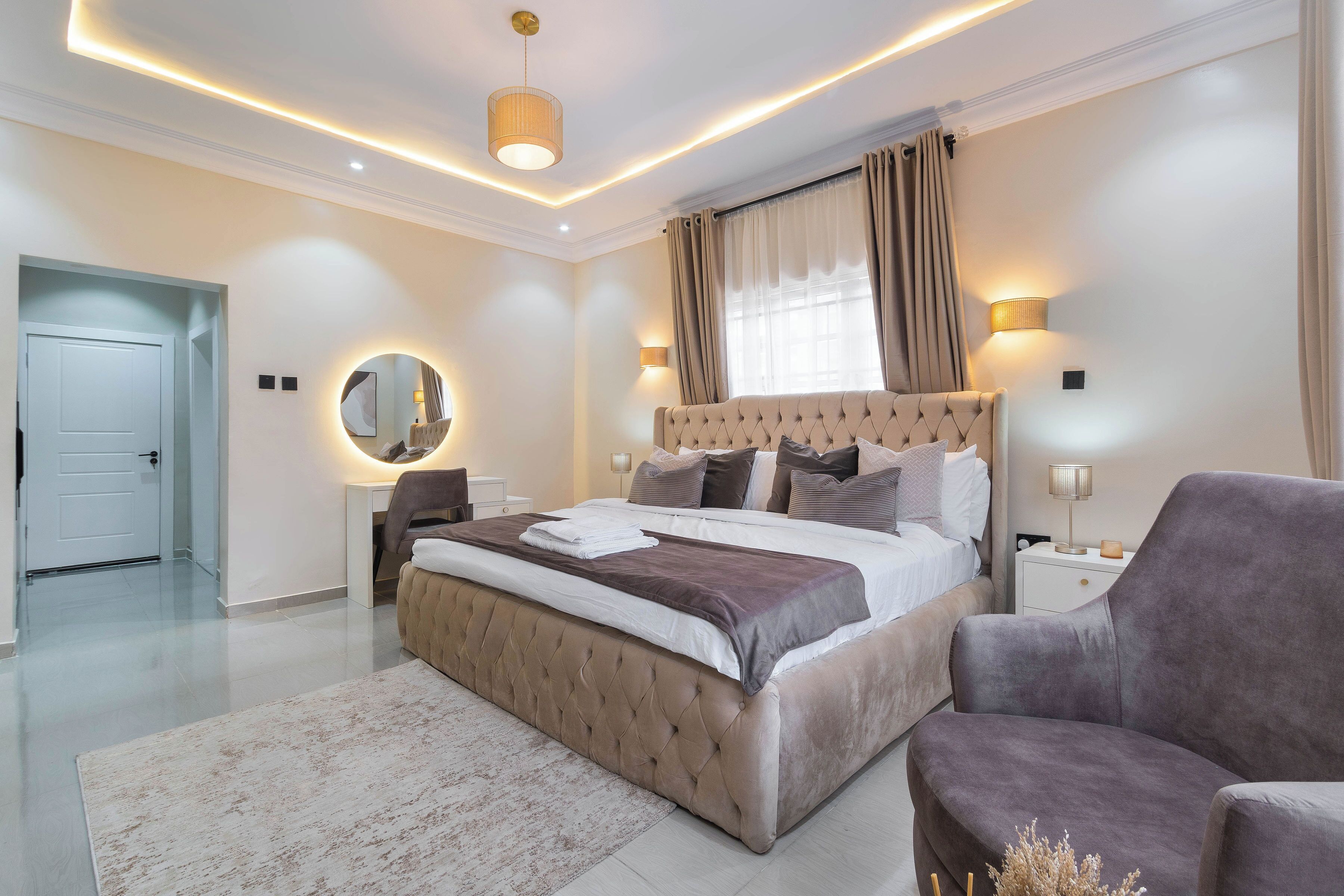 3 bedrooms, iron/ironing board, free WiFi, bed sheets