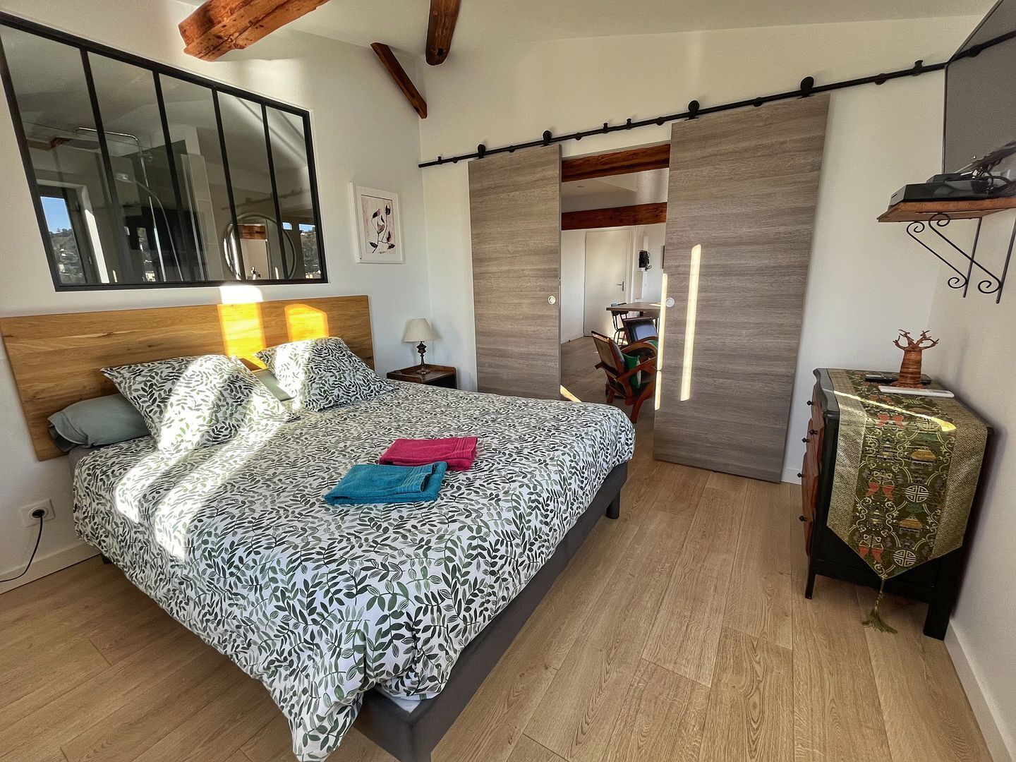 Penthouse Deluxe, vue fleuve | 1 chambre, chambres insonorisées, fer et planche à repasser