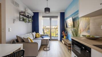 Appartement Confort, balcon, vue ville | Décoration personnalisée, ameublement personnalisé