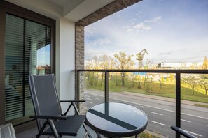 Leilighet – comfort, balkong, byutsikt | Utsikt fra balkong