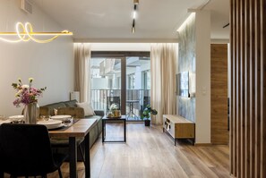 Superior Studio Suite | Individually decorated, individually furnished, soundproofing - LILY APART - Rooftop Terrace Apartments by the Shipyard (Gdansk)