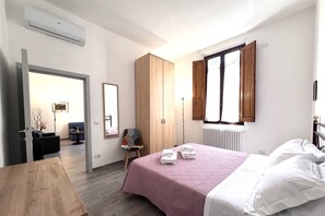 2 camere, culla da viaggio, Wi-Fi, lenzuola