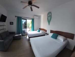 1 室のベッドルーム、WiFi、ベッドシーツ