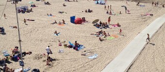 Le Portel beach 50m from the sea, 2 bedrooms, with terrace, garden, garage