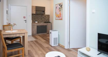 Elegant apartment with Balcony & Free Parking