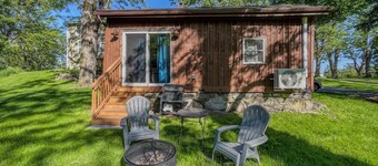 Historic Cabin with Pool & Fire Pit