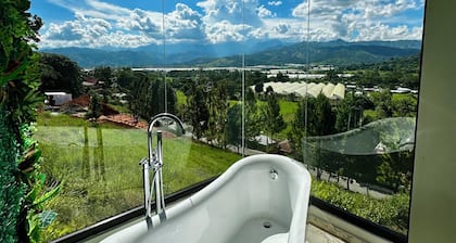 Village of Lugo with Dreamlike Landscape