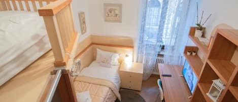 Chambre Simple Classique, 2 lits une place | Wi-Fi gratuit