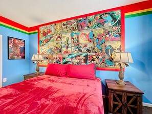 5 bedrooms, travel crib, WiFi, bed sheets