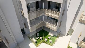 Enceinte de l’hébergement