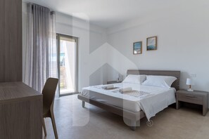 1 bedroom, travel crib, WiFi, bed sheets