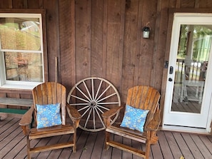 Exterior detail - Peaceful, spacious farmhouse getaway with views, nature, hiking and biking (Clearville)