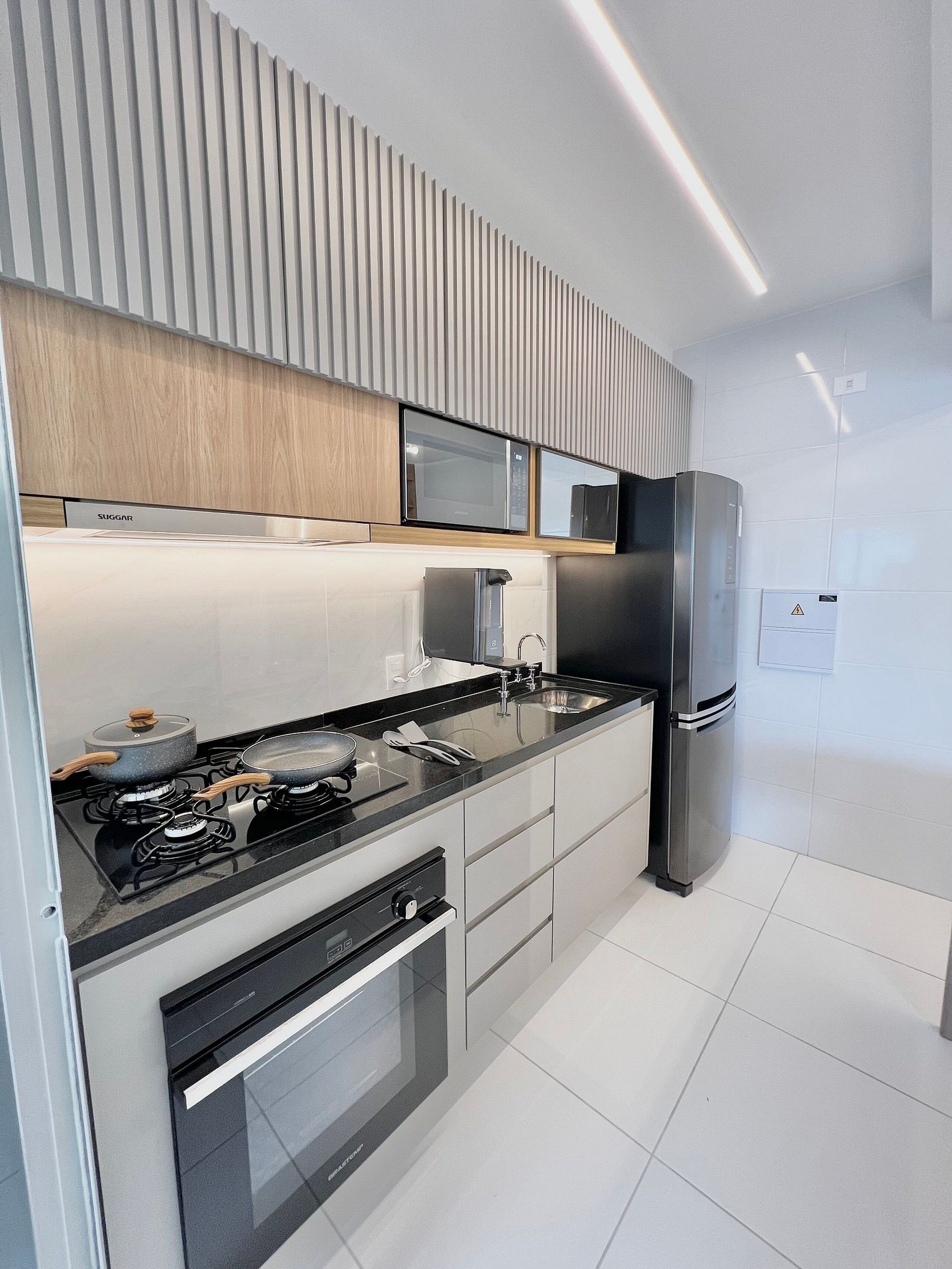 Apartemen Grand | Dapur pribadi | Kompor