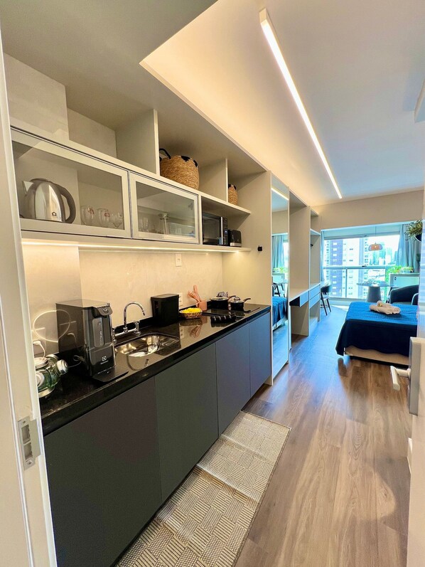 Club Studio | Private kitchen | Stovetop - Innvista - AirBrooklin (São Paulo)