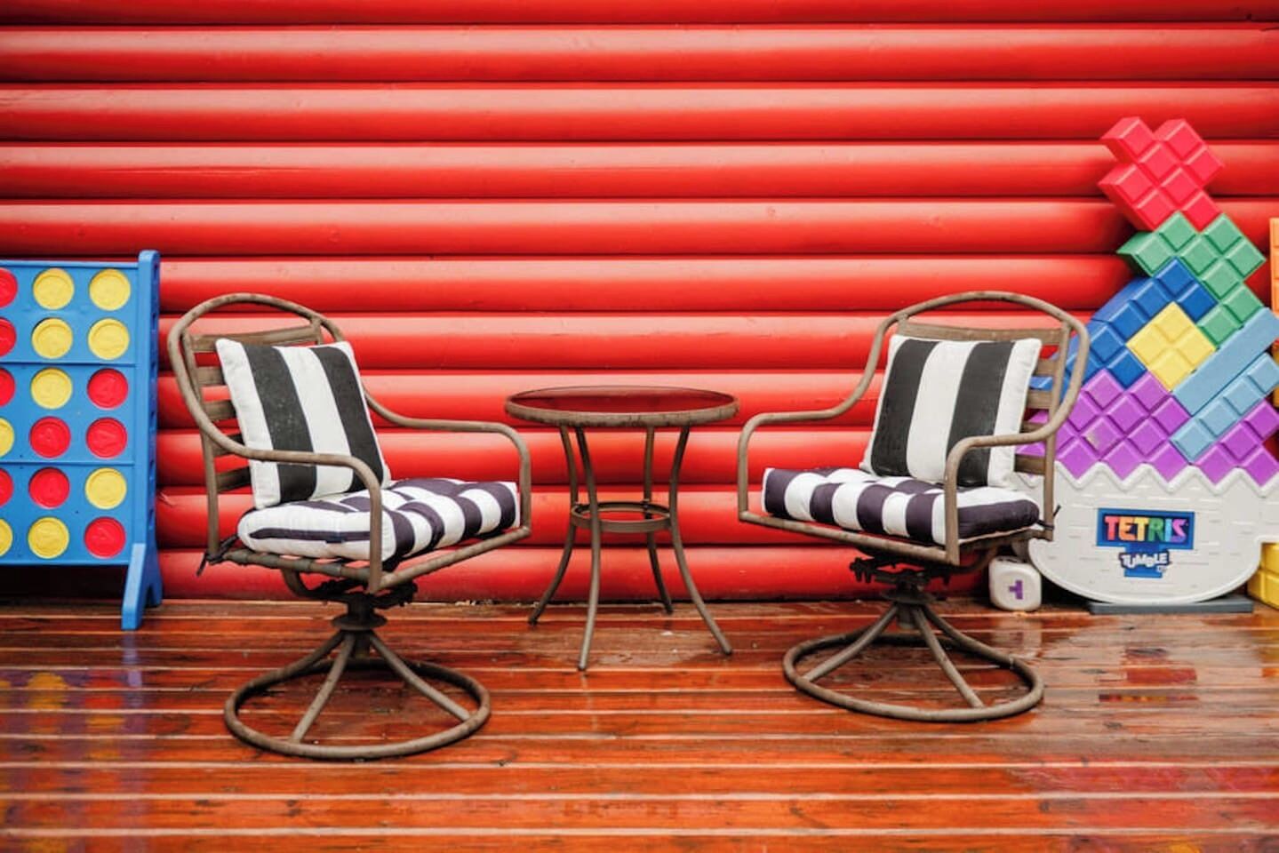 Terrein van de accommodatie