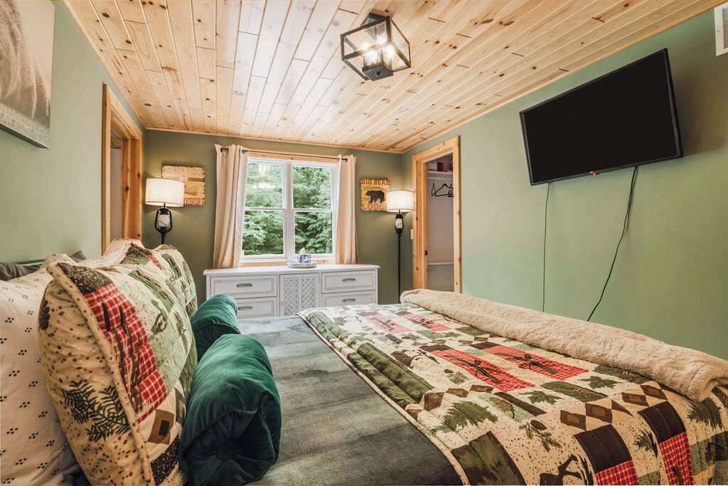 1 dormitorio, tabla de planchar con plancha, cuna de viaje y wifi