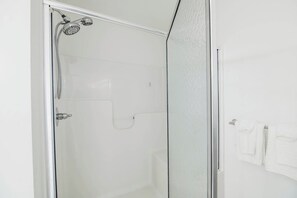 Shower, towels