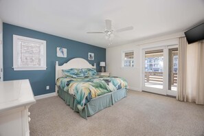 5 bedrooms, free WiFi, bed sheets - 5408- Paws-N- Sea, , a 5BR/5.5BA semi-oceanfront retreat in Nags Head. (Nags Head)