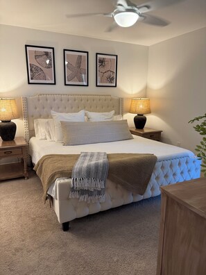 2 soverom, strykejern/-brett, wi-fi og sengetøy