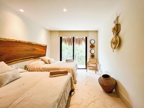 3 chambres, fer et planche à repasser, Wi-Fi, draps fournis