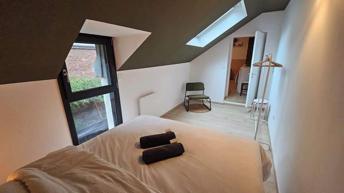 2 chambres, lit parapluie, Wi-Fi, draps fournis